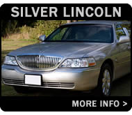 Silver Lincoln Town Car